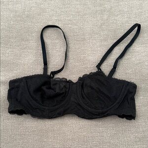 Auden Elegant Black Lace Bra
